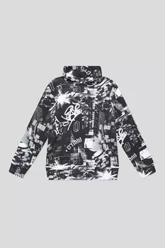 Худи хлопковое с принтом OVS