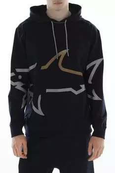 Худи хлопковое с принтом Paul & Shark