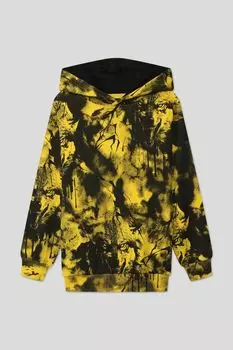 Худи хлопковое с принтом Reporter Young