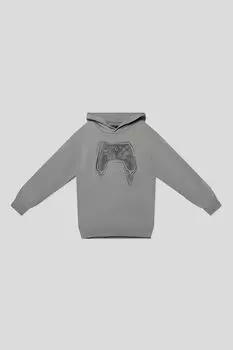 Худи хлопковое с принтом Reporter Young