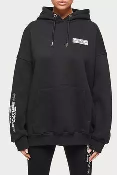 Худи хлопковое с принтом The Couture Club