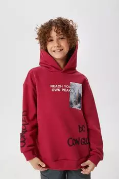 Худи из хлопкового футера с принтом Bell Bimbo