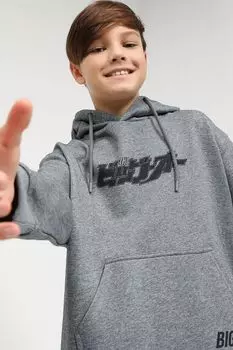 Худи из смесового хлопка с принтом GIOCO