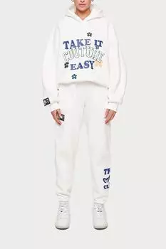 Худи оверсайз с принтом The Couture Club