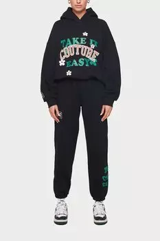 Худи оверсайз с принтом The Couture Club