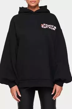 Худи оверсайз с принтом The Couture Club