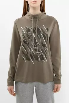 Худи с принтом и воротником на кулиске Gerry Weber