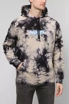 Худи с принтом тай-дай Allsaints