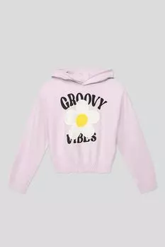 Худи с вышитым принтом OVS