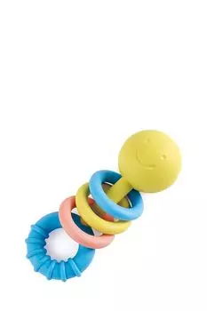 Игрушка прорезыватель-погремушка Улыбка Hape