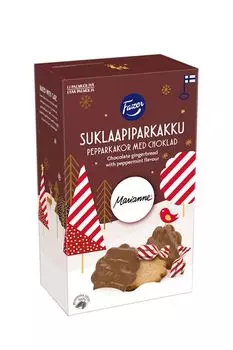 Имбирное печенье в шоколаде Fazer