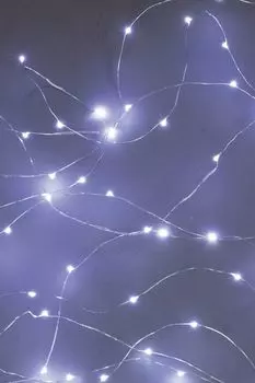 Электрогирлянда из 200 белых мини-LED огней Хвост кометы Holiday Classics