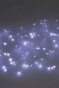 Электрогирлянда из 500 белых мини-LED огней Хвост кометы Holiday Classics