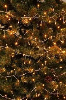 Электрогирлянда Капли макро - теплый свет, 240 ламп 8 функций Triumph Nord