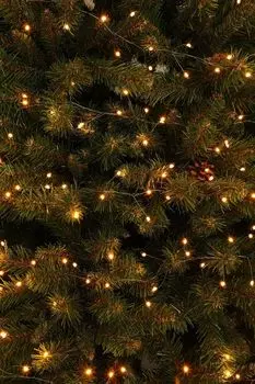 Электрогирлянда Капли макро - теплый свет, 400 ламп 8 функций Triumph Nord