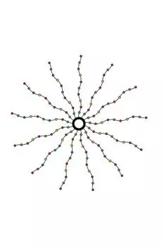 Электрогирлянда Knirke Christmas Candle Sirius