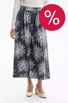 Юбка-брюки на эластичном поясе с принтом VERY NEAT