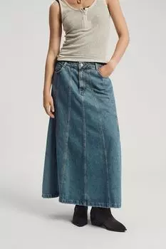 Юбка джинсовая клиньями Nume