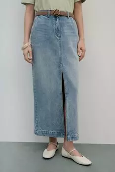 Юбка джинсовая макси с разрезом DREAMS by Alena Akhmadullina