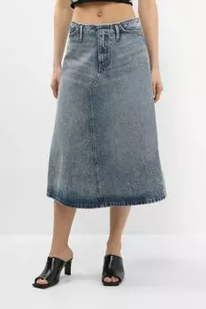 Юбка джинсовая расклешенная HUGO