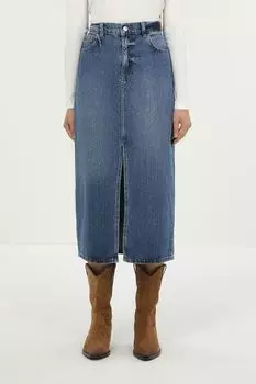 Юбка джинсовая с разрезом OVS