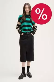 Юбка джинсовая с разрезом TOM TAILOR