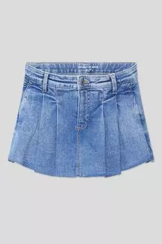 Юбка джинсовая в складку Republic of Denim
