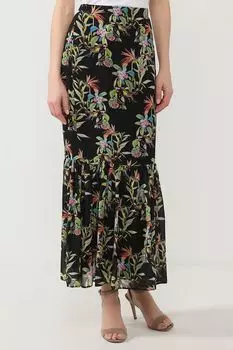 Юбка годе с цветочным принтом Paola Ray