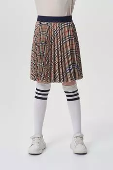 Юбка-гофре в клетку на эластичном поясе Choupette