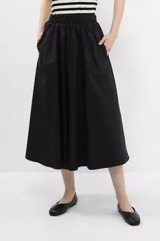 Юбка хлопковая на эластичном поясе расклешенная SABRINA SCALA