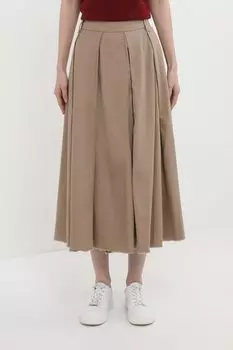 Юбка хлопковая расклешенная Piombo