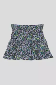 Юбка хлопковая с цветочным принтом OVS