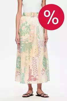 Юбка хлопковая с принтом DREAMS by Alena Akhmadullina