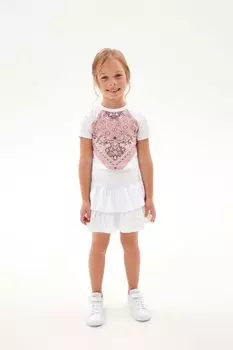 Юбка хлопковая с воланами Bell Bimbo