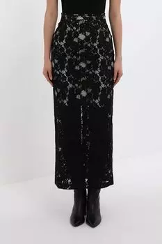 Юбка из кружева прямого кроя SABRINA SCALA