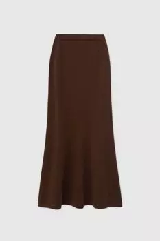 Юбка из шерсти мериноса MANKOVA