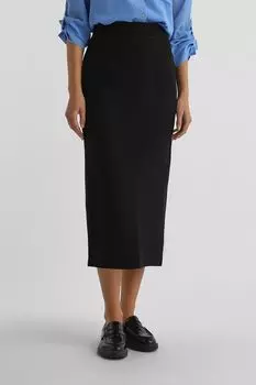 Юбка из смесовой шерсти с разрезом спереди SABRINA SCALA