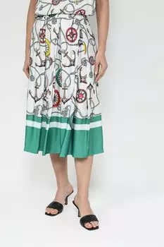 Юбка из вискозы с принтом Auranna