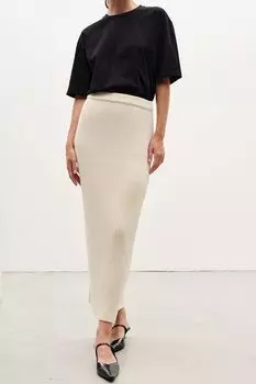 Юбка лапша из смесовой шерсти WOOLLYWOO