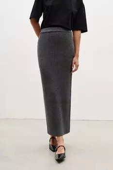 Юбка лапша из смесовой шерсти WOOLLYWOO