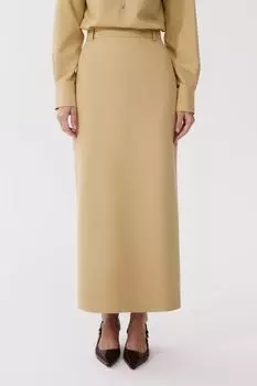 Юбка макси прямого силуэта DAISYKNIT