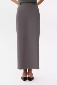 Юбка макси прямого силуэта DAISYKNIT