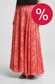 Юбка макси расклешенная с принтом SABRINA SCALA