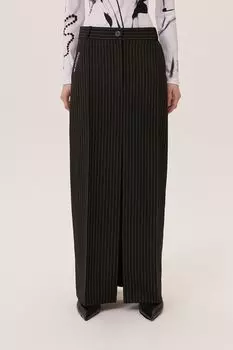 Юбка макси с разрезом спереди в полоску Be Authentic EVE&ESTHER