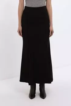 Юбка макси трикотажная расклешенная OVS
