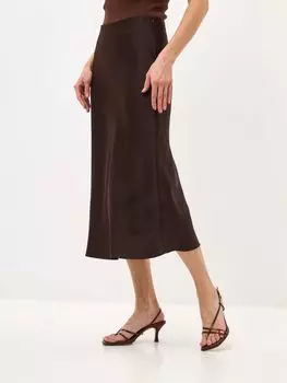 Юбка миди из атласа Trends Brands