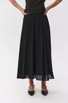 Юбка миди из итальянской фактурной вискозы DAISYKNIT