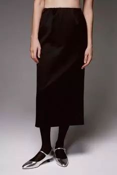 Юбка миди с защипами на талии DAISYKNIT