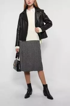 Юбка миди в полоску BELUCCI