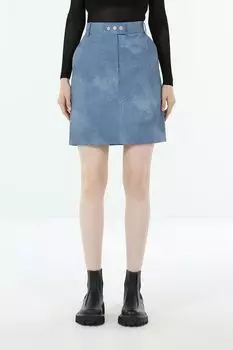 Юбка мини из эко-кожи BELUCCI